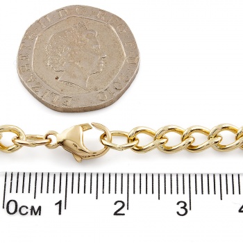 9ct gold 32.7g 28 inch curb Chain